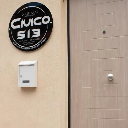 Civico 513 Centro, Lungomare E Self Check-in Reggio de Calabre